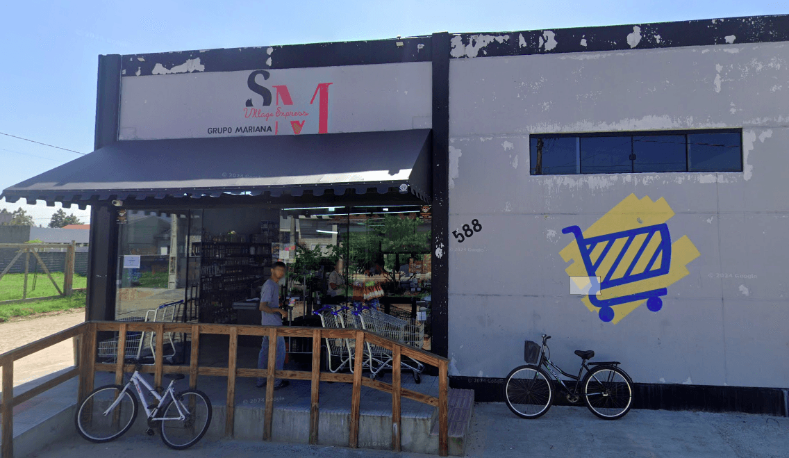 frente do mercado village express